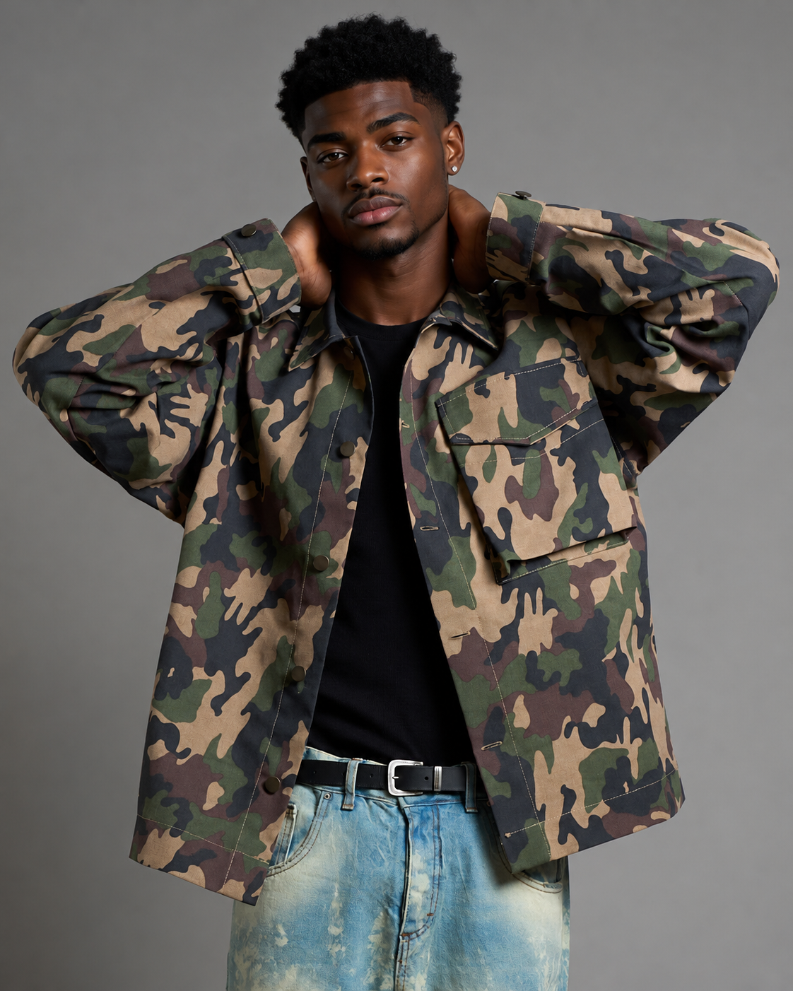 Giacca camouflage military