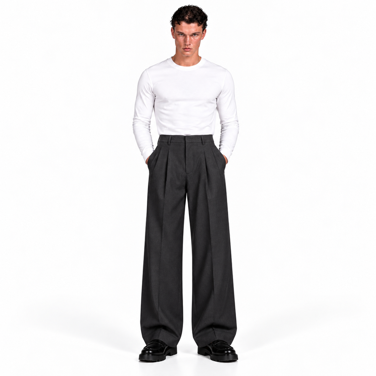 Pantalone Roma Grigio