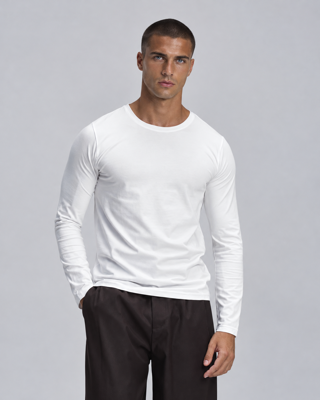 Longsleeve slim fit Bianca