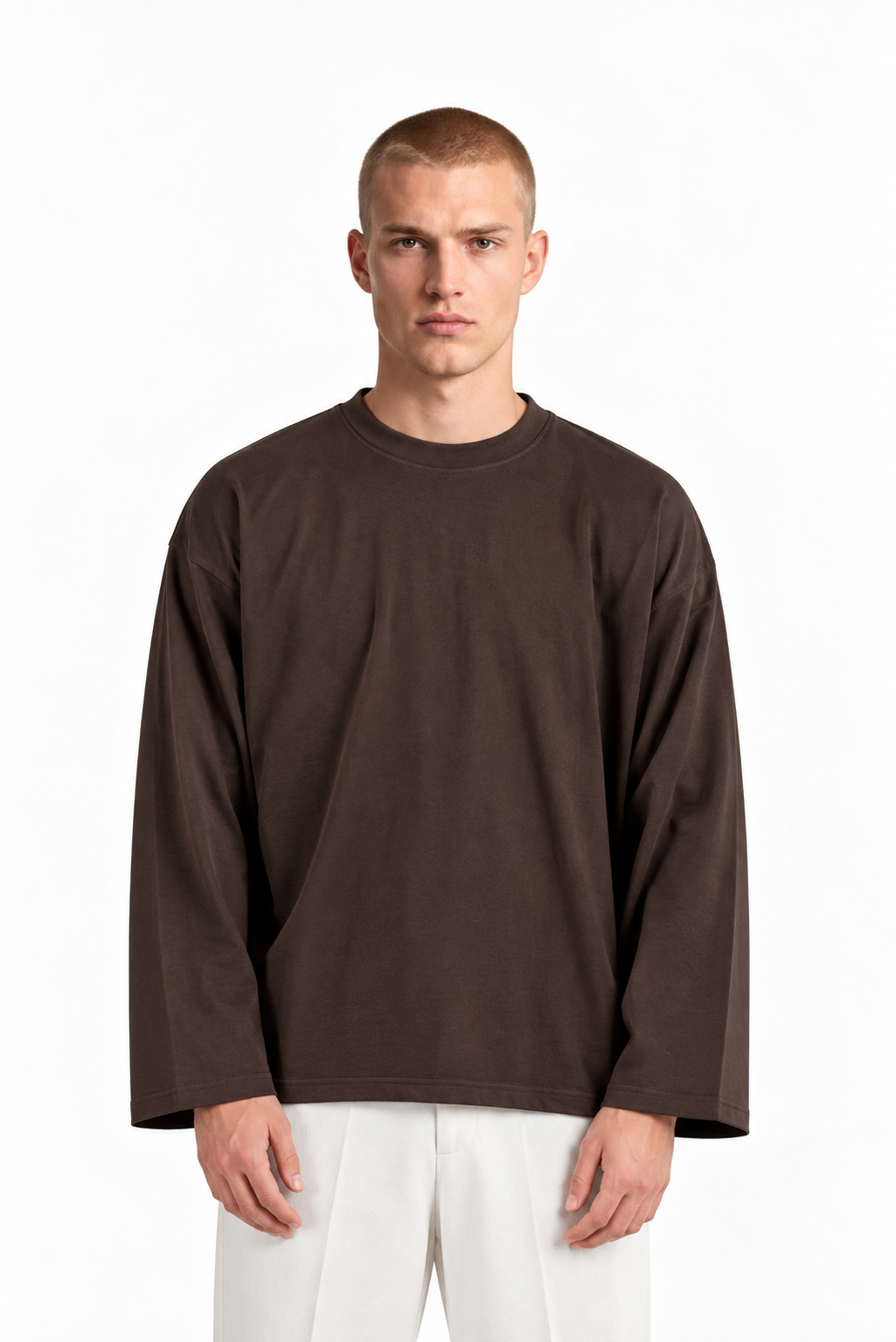 Longsleeve Marrone
