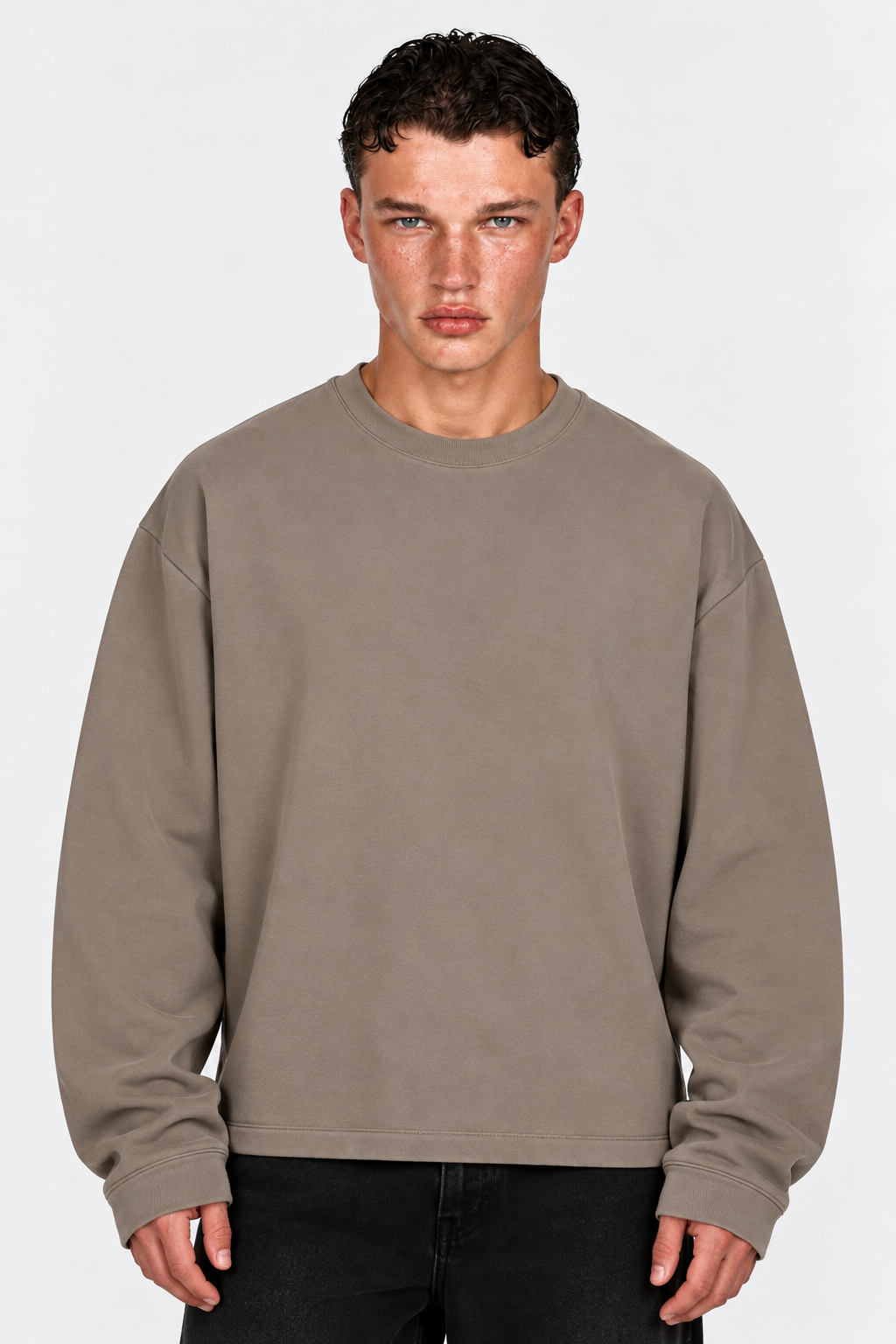 Longsleeve Sartoriale Tortora