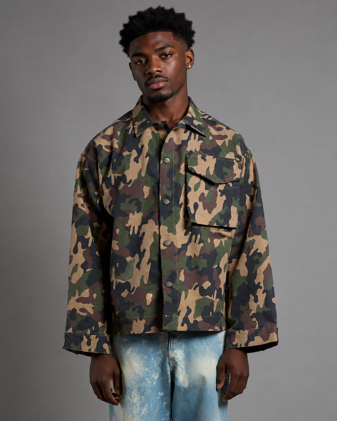 Giacca camouflage military