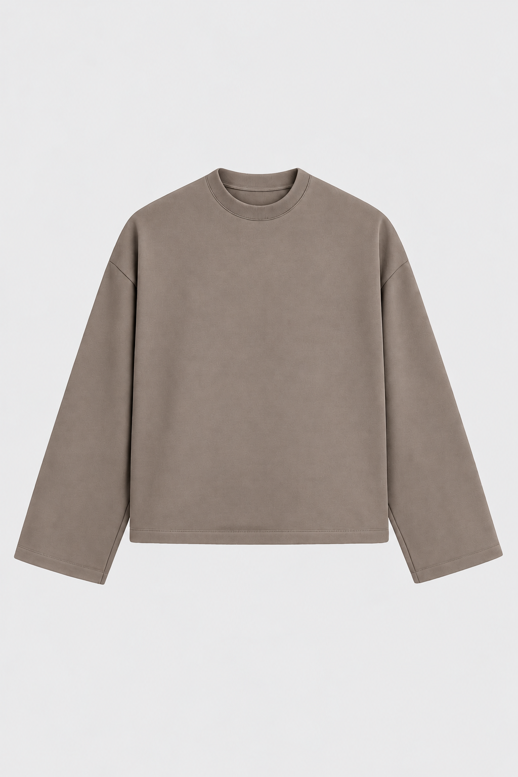 Longsleeve Sartoriale Tortora