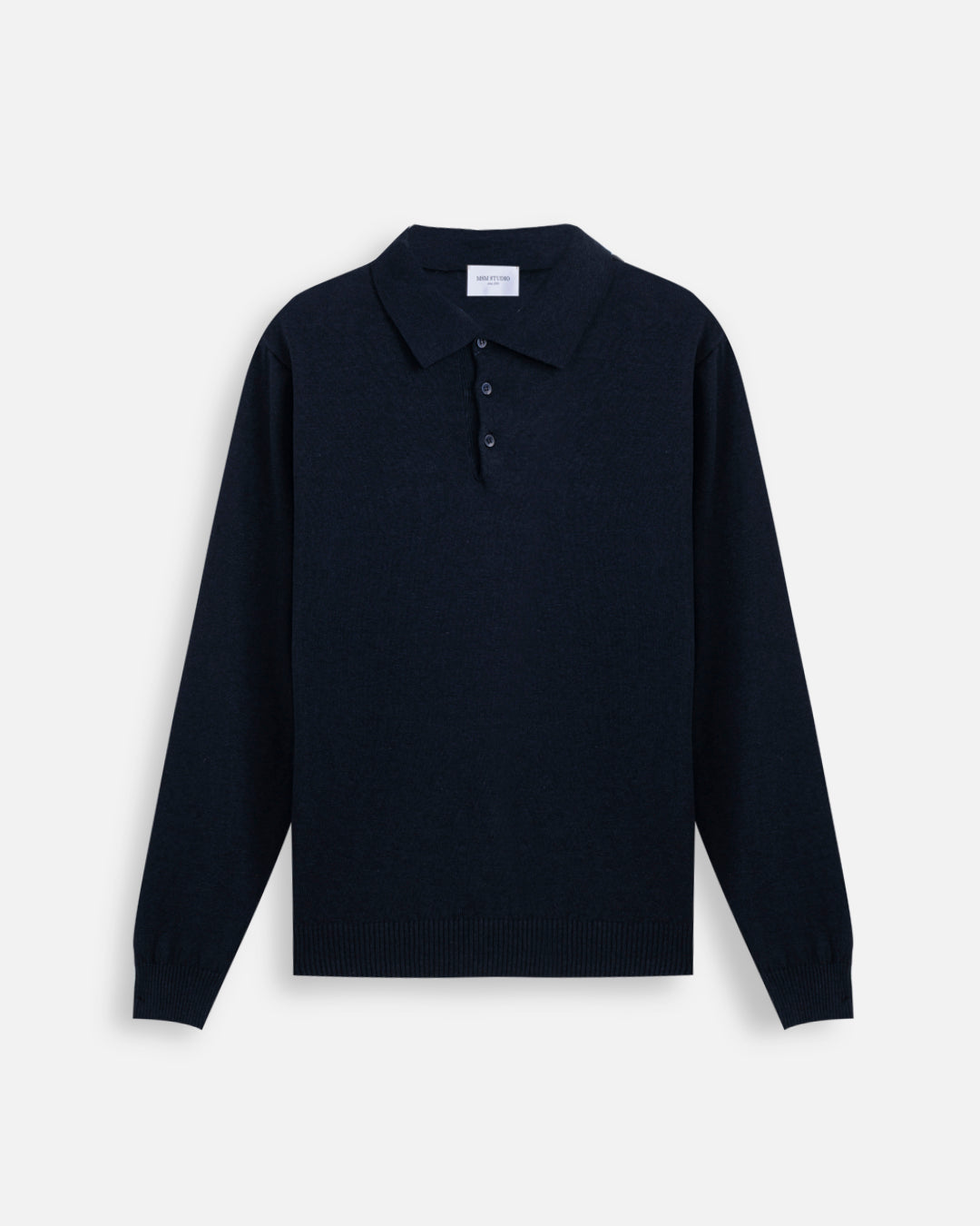 Polo 3 Bottoni Blu