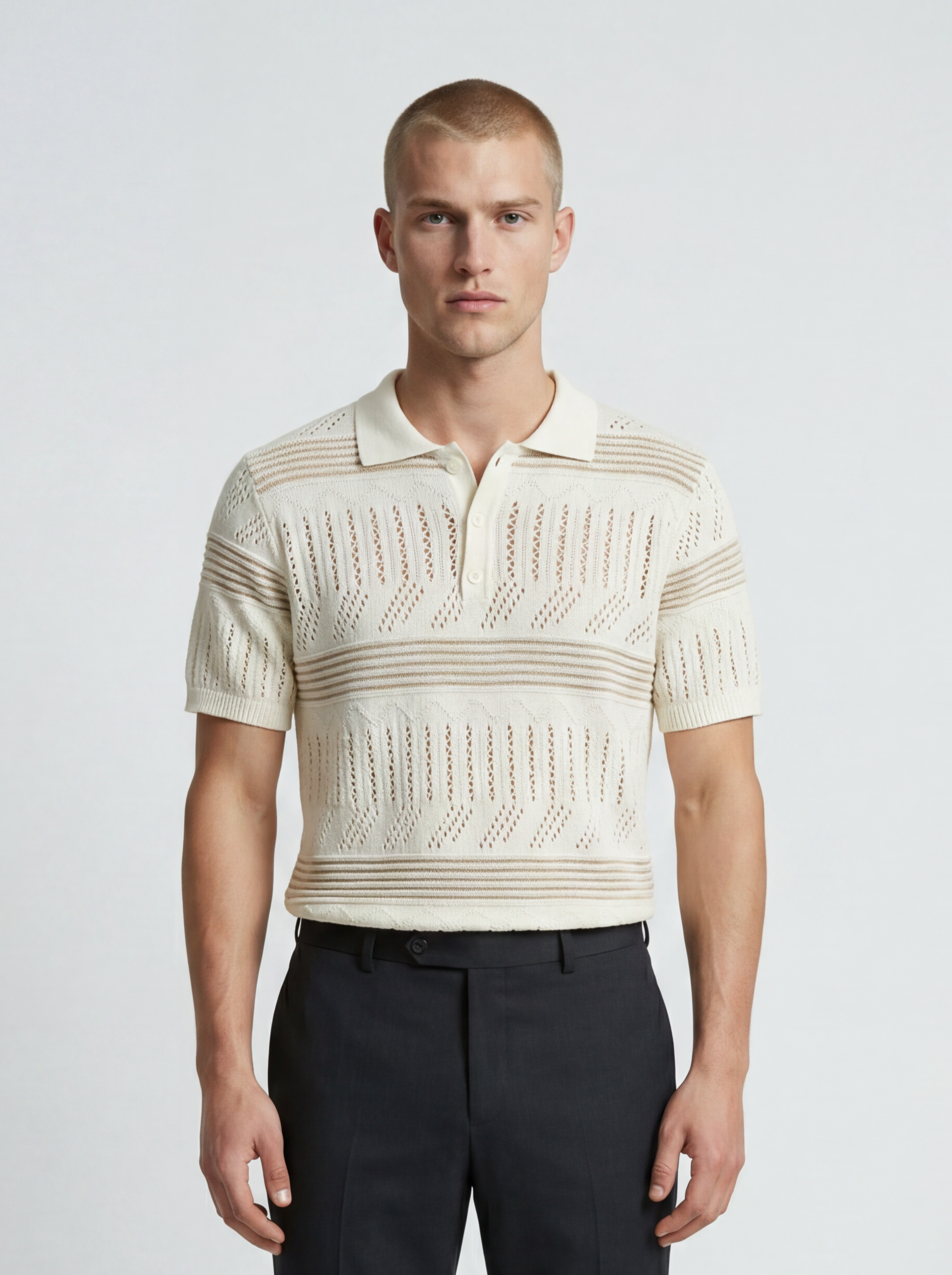 Polo ‘’ Ocean ‘’ Bianco