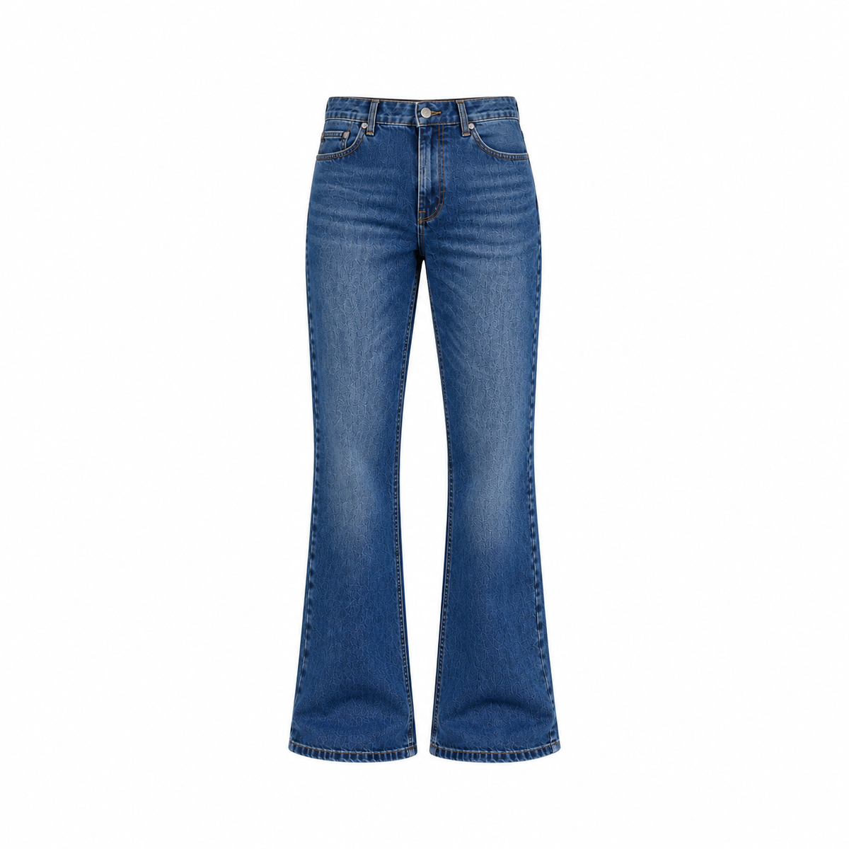 Jeans Flared Blu