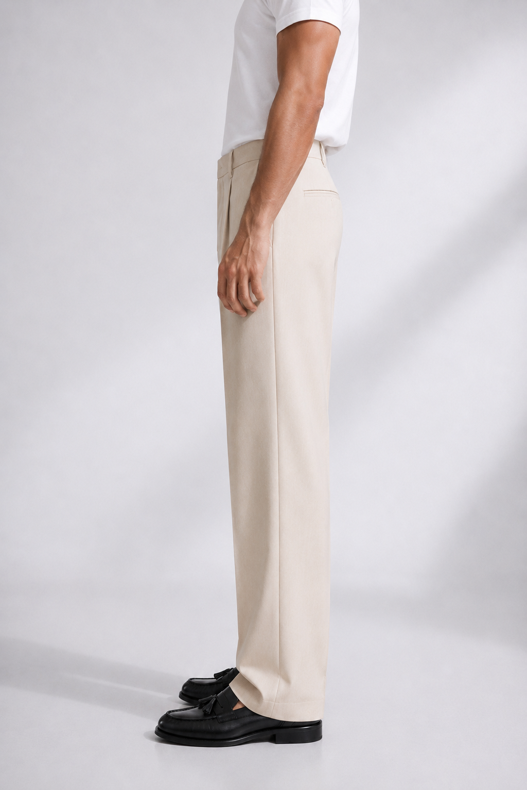 Pantalone Santiago Beige Fondo 22 cm