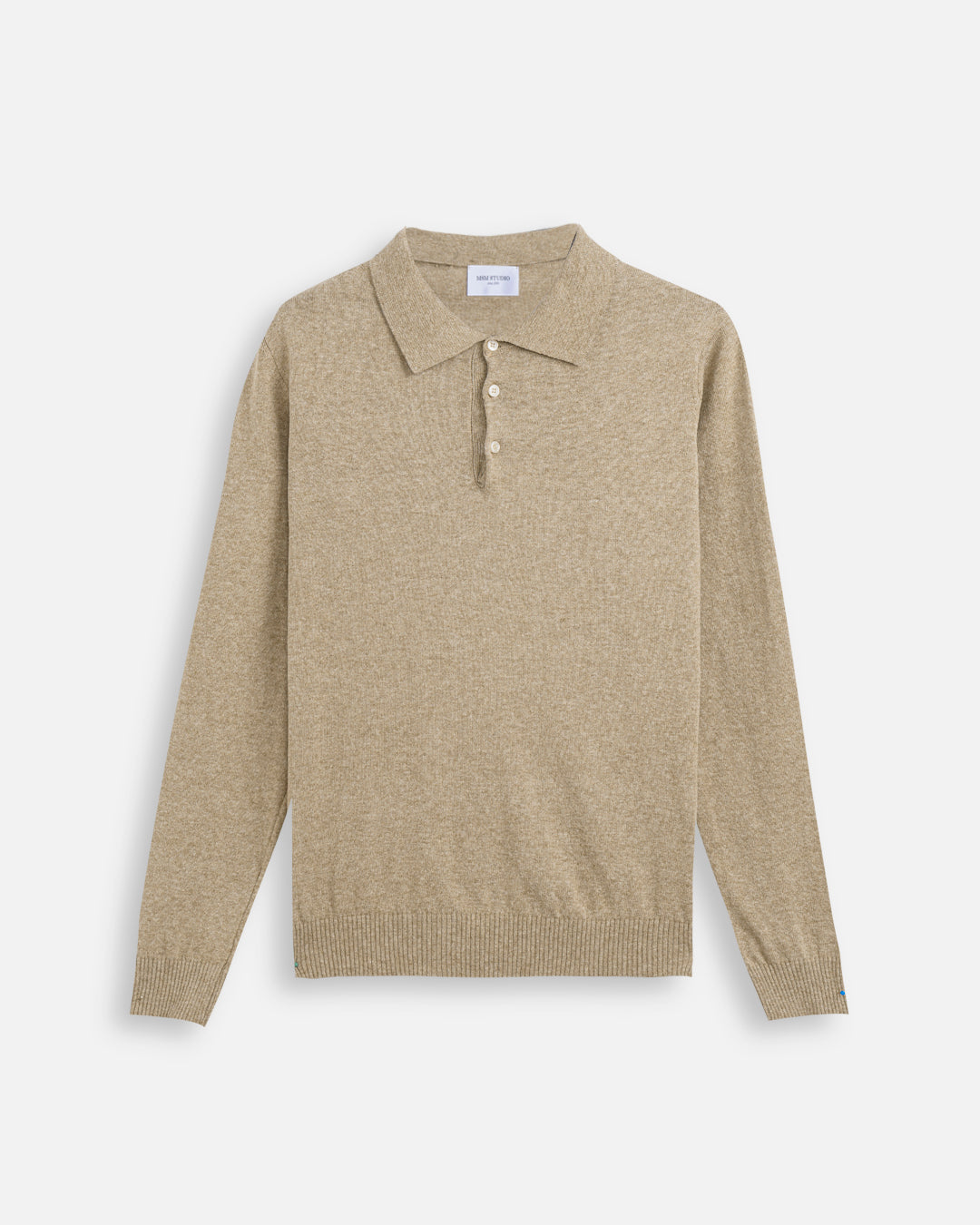 Polo 3 Bottoni Beige