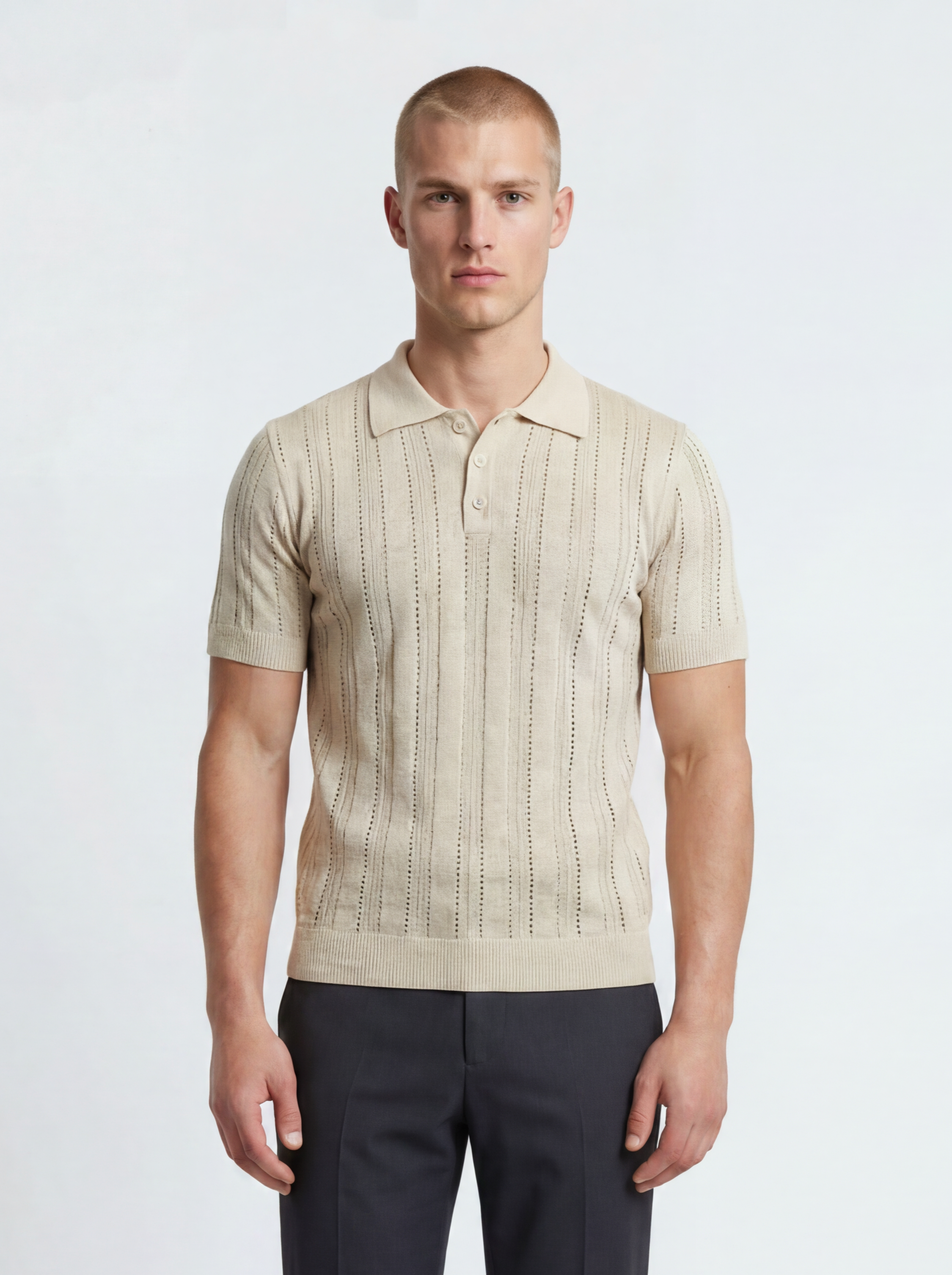 Polo ‘’ Amalfi ‘’ Beige