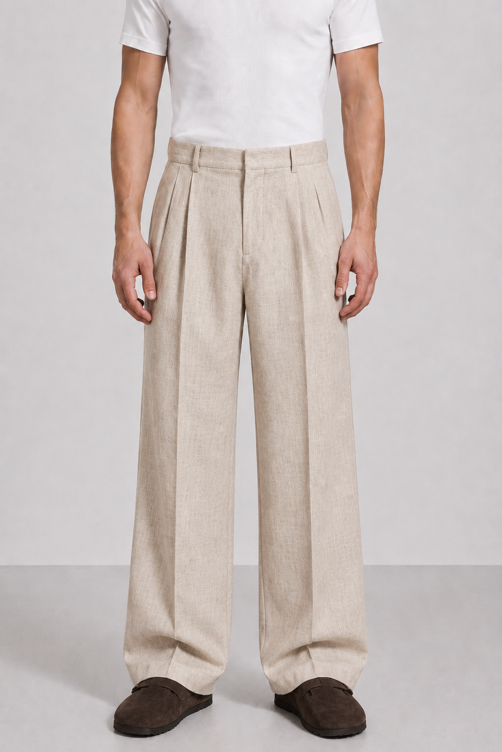 Pantalone Wide Fit In Lino ( 4 colori )