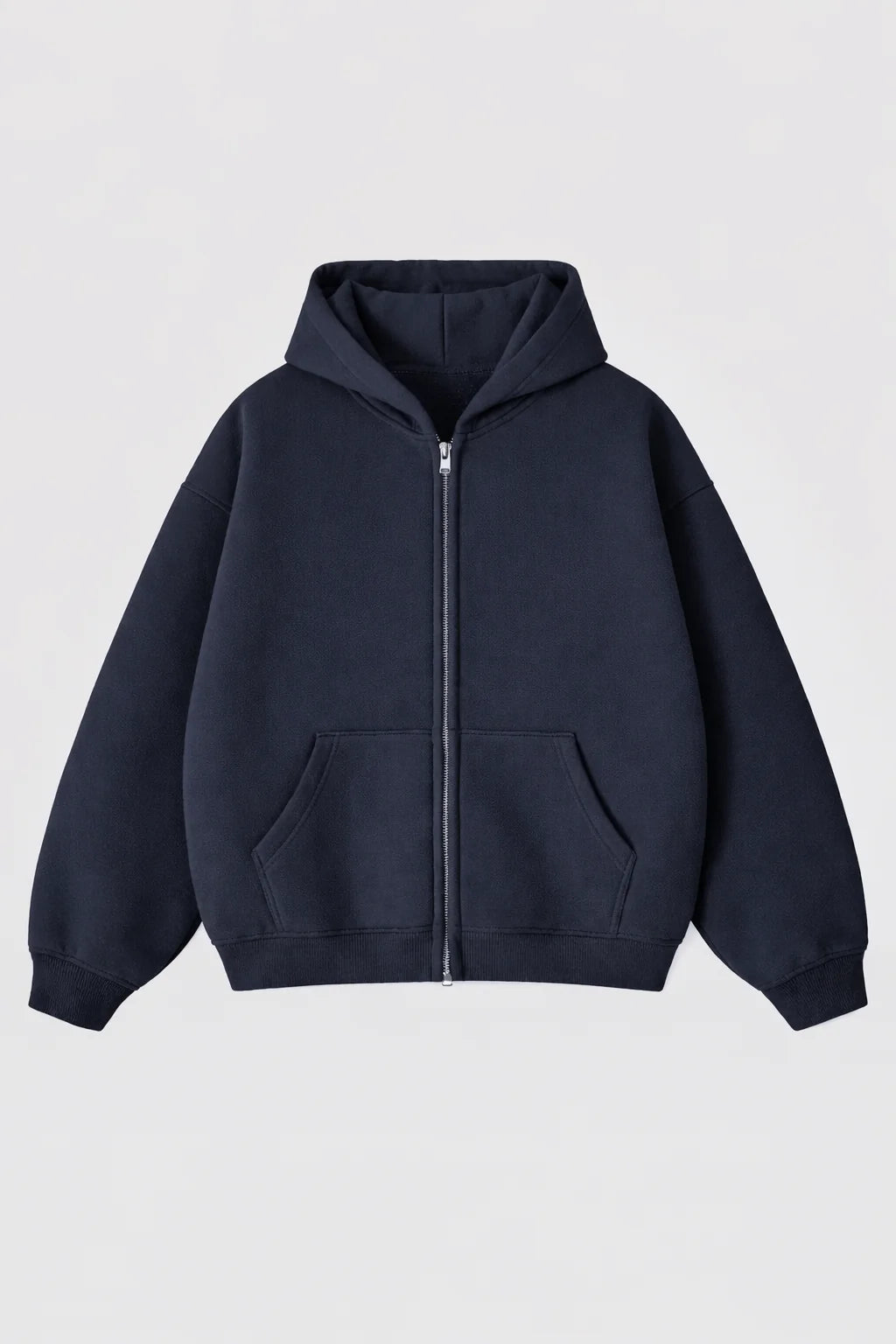 Felpa Zip BLU NAVY