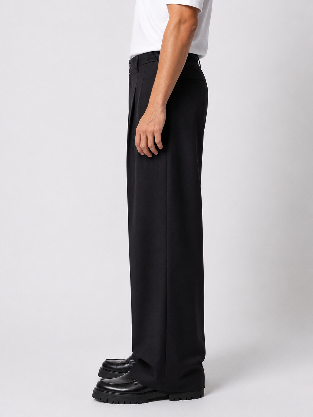 Pantalone Paris Nero Fondo 26 cm