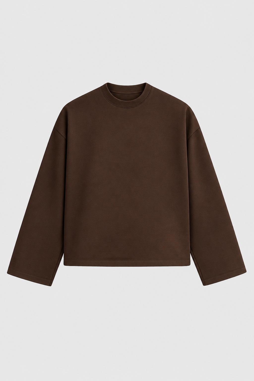 Longsleeve Sartoriale Marrone