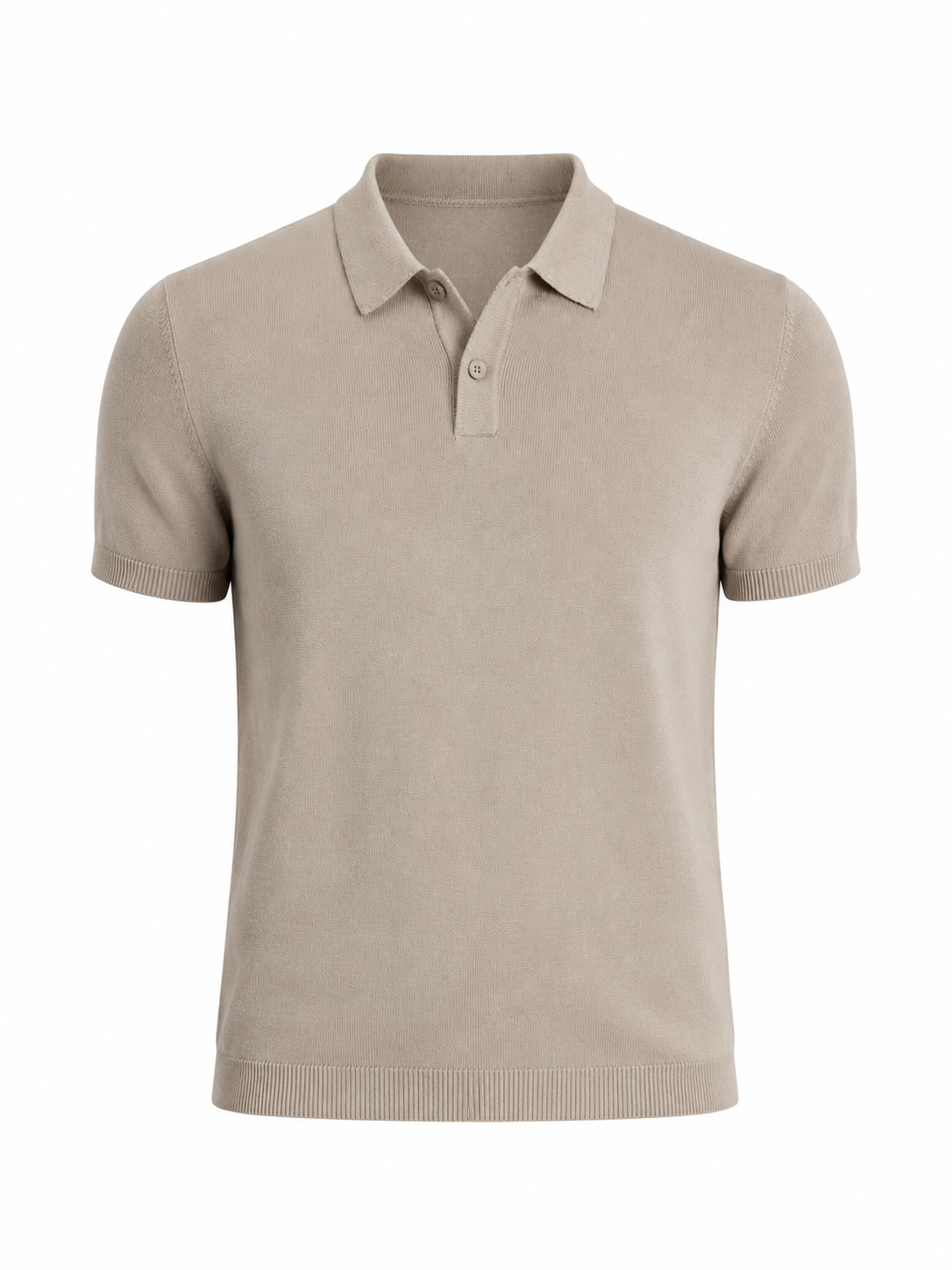 Polo 2 Bottoni Classic Beige