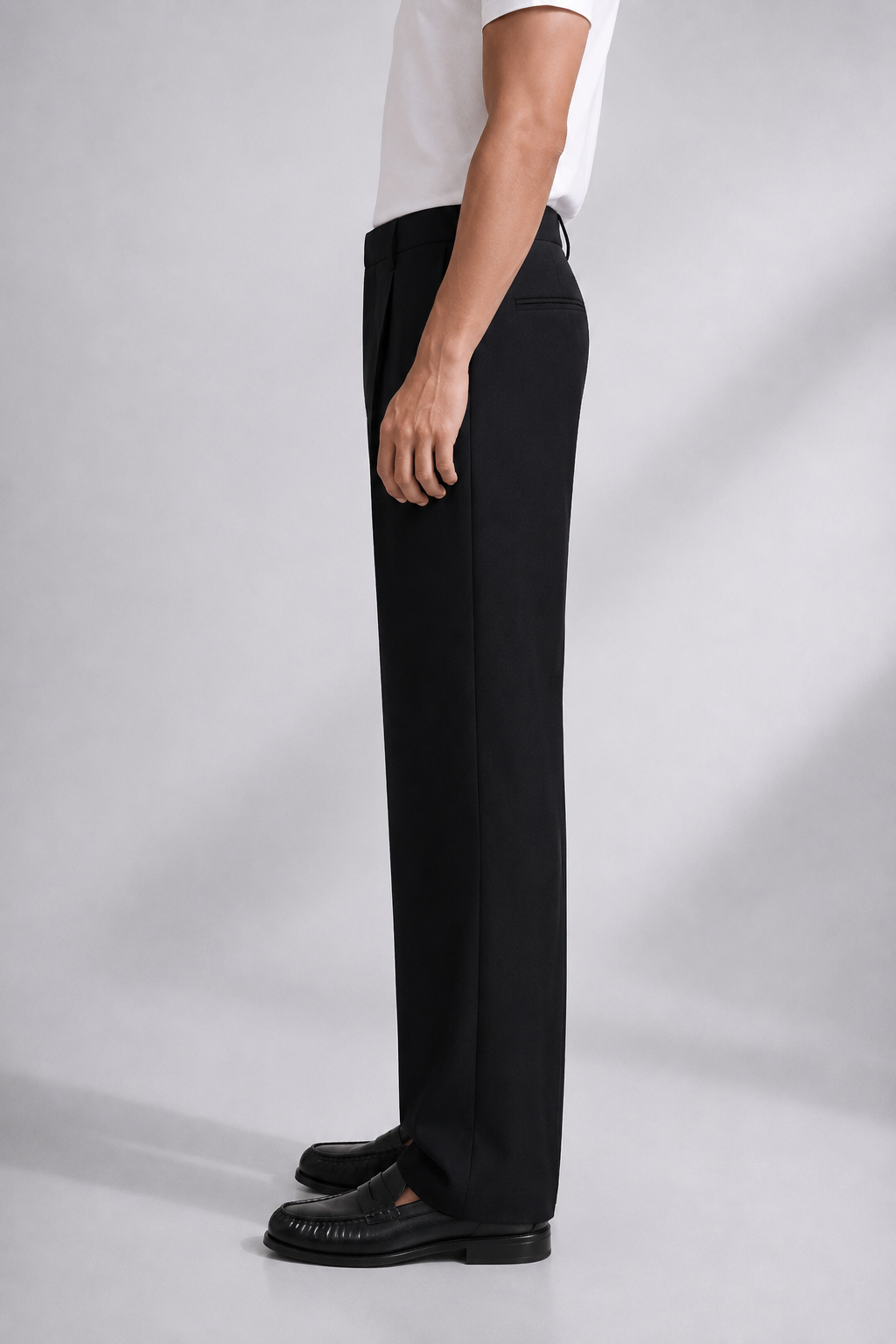 Pantalone Santiago Nero Fondo 22 cm
