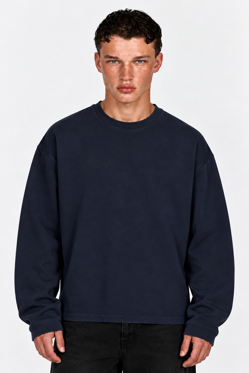 Longsleeve Sartoriale Blu Navy