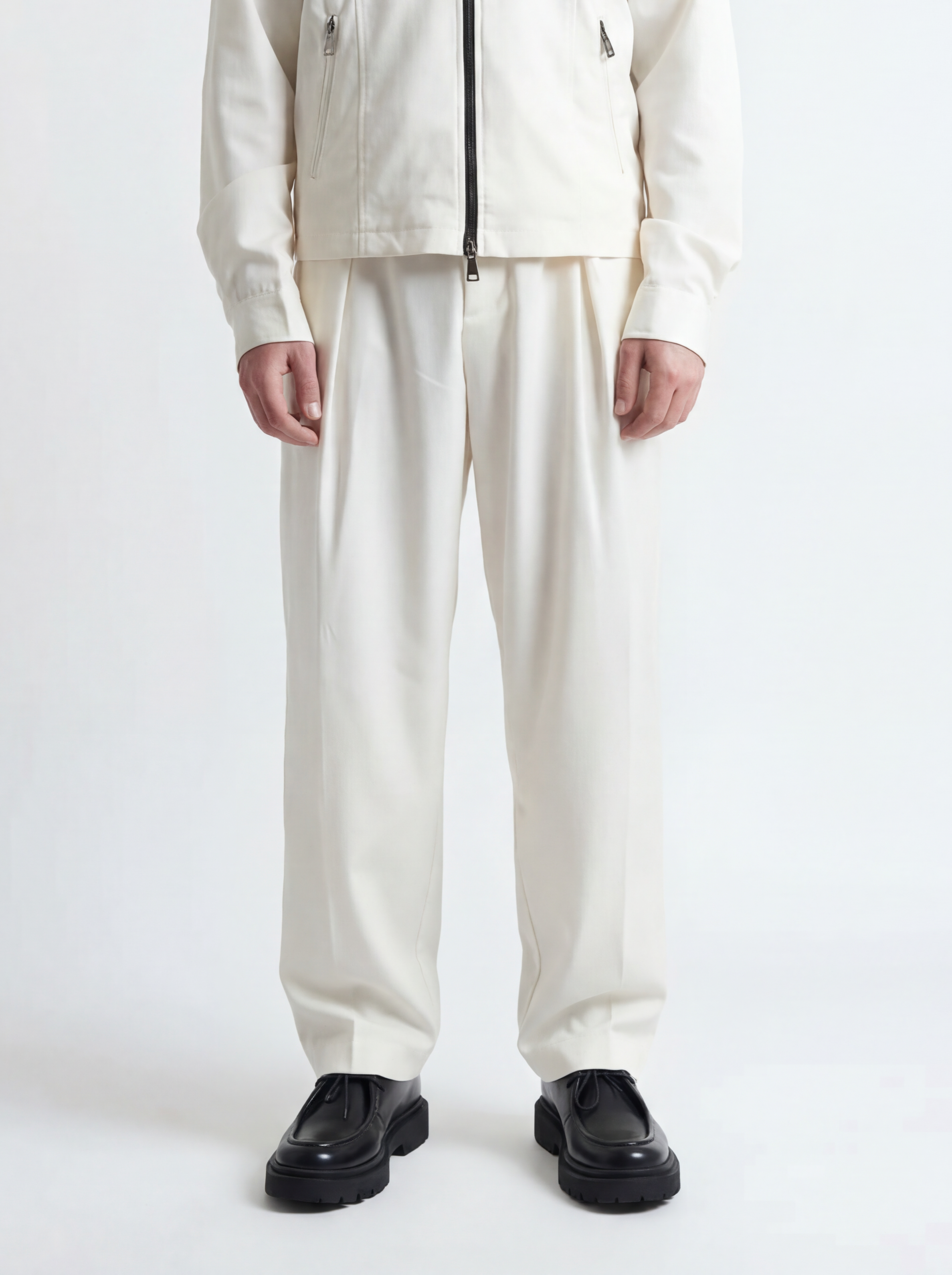 Pantalone 3 Pinches ‘’ Core ‘’ Bianco