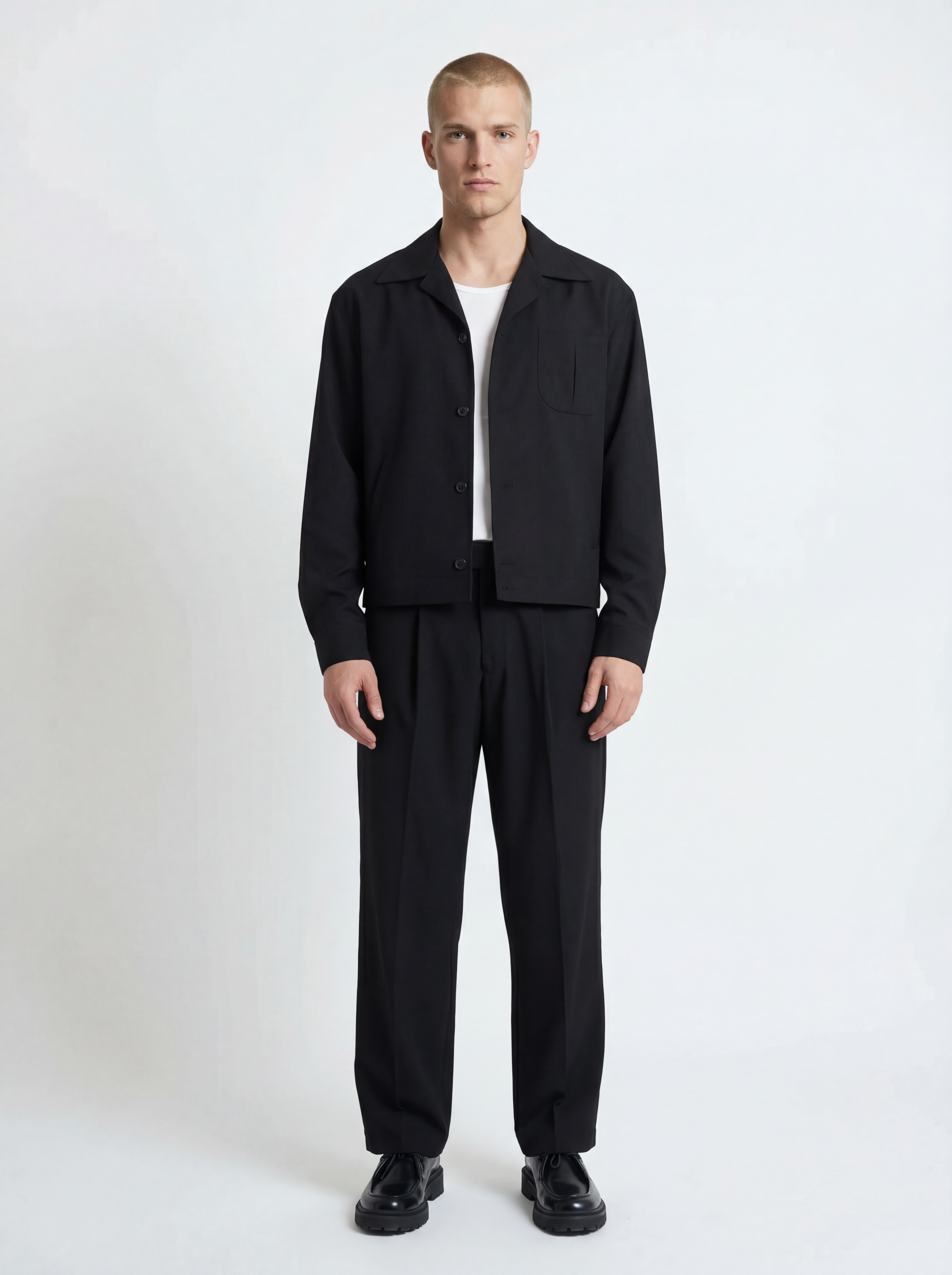 Pantalone strutturato 1 Pinches ‘’ Core ‘’ Nero