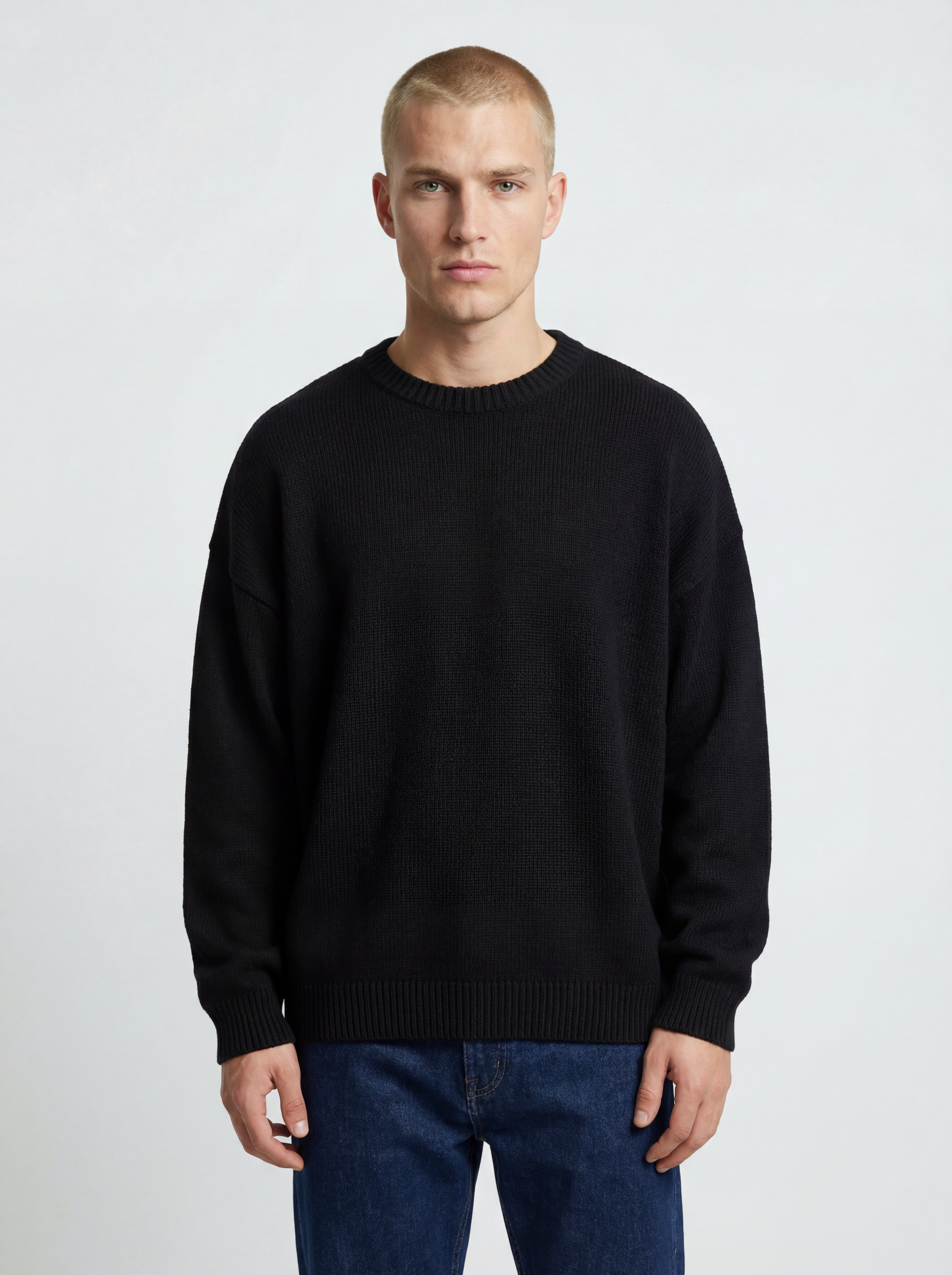 Pullover Pablo Crop Over Nero