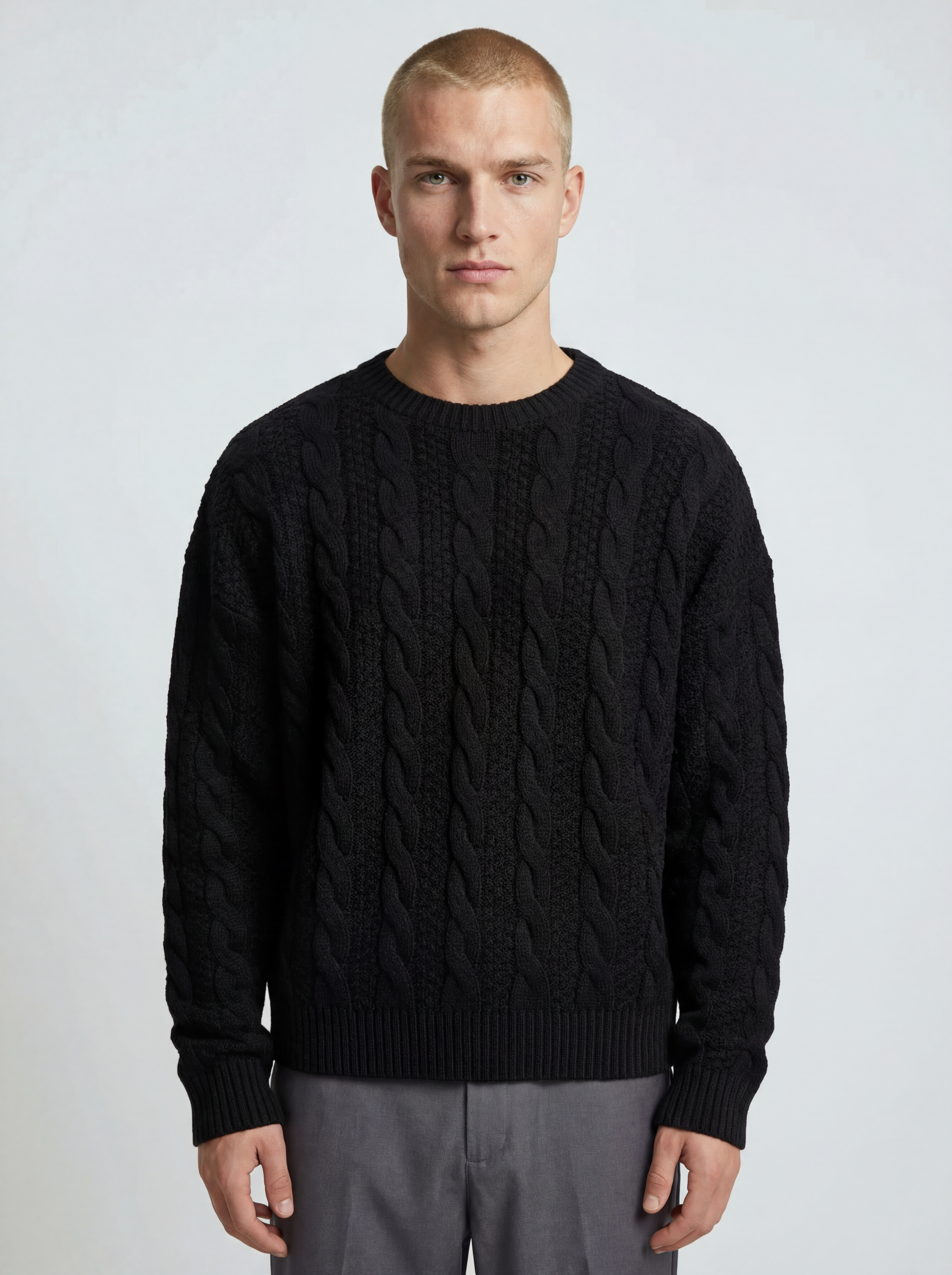 Pullover Oliver Trama Nero